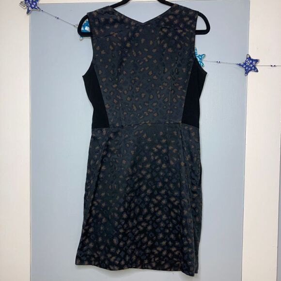 Marc by Marc Jacobs, Sasha Leopard Print Jacquard Shift Mini Dress, Women’s 8 - Picture 9 of 16